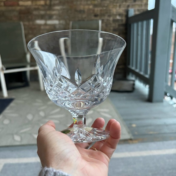 WATERFORD CRYSTAL LISMORE 5 INCH FOOTED BOWL LEAD CRYSTAL NEW WITH TAGS IN BOX - Picture 10 of 11